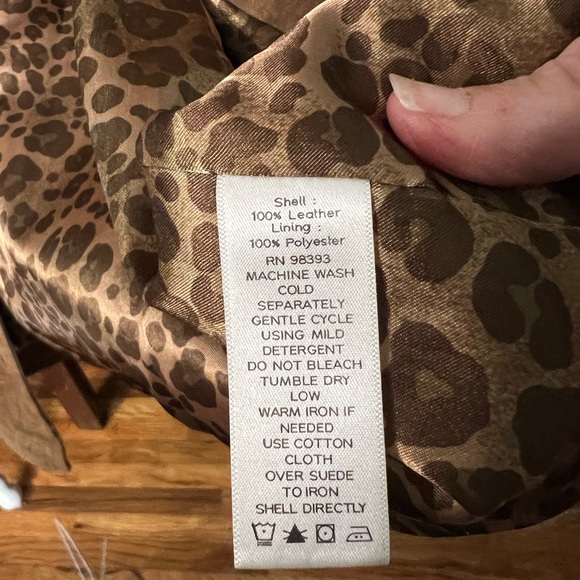 Vintage Dennis by Dennis Basso Womens Suede Lined Jacket Tan Buttons Pockets S - Picture 2 of 6